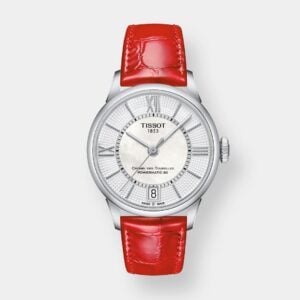 Tissot Chemin des Tourelles Lady Rot 32mm Automatik